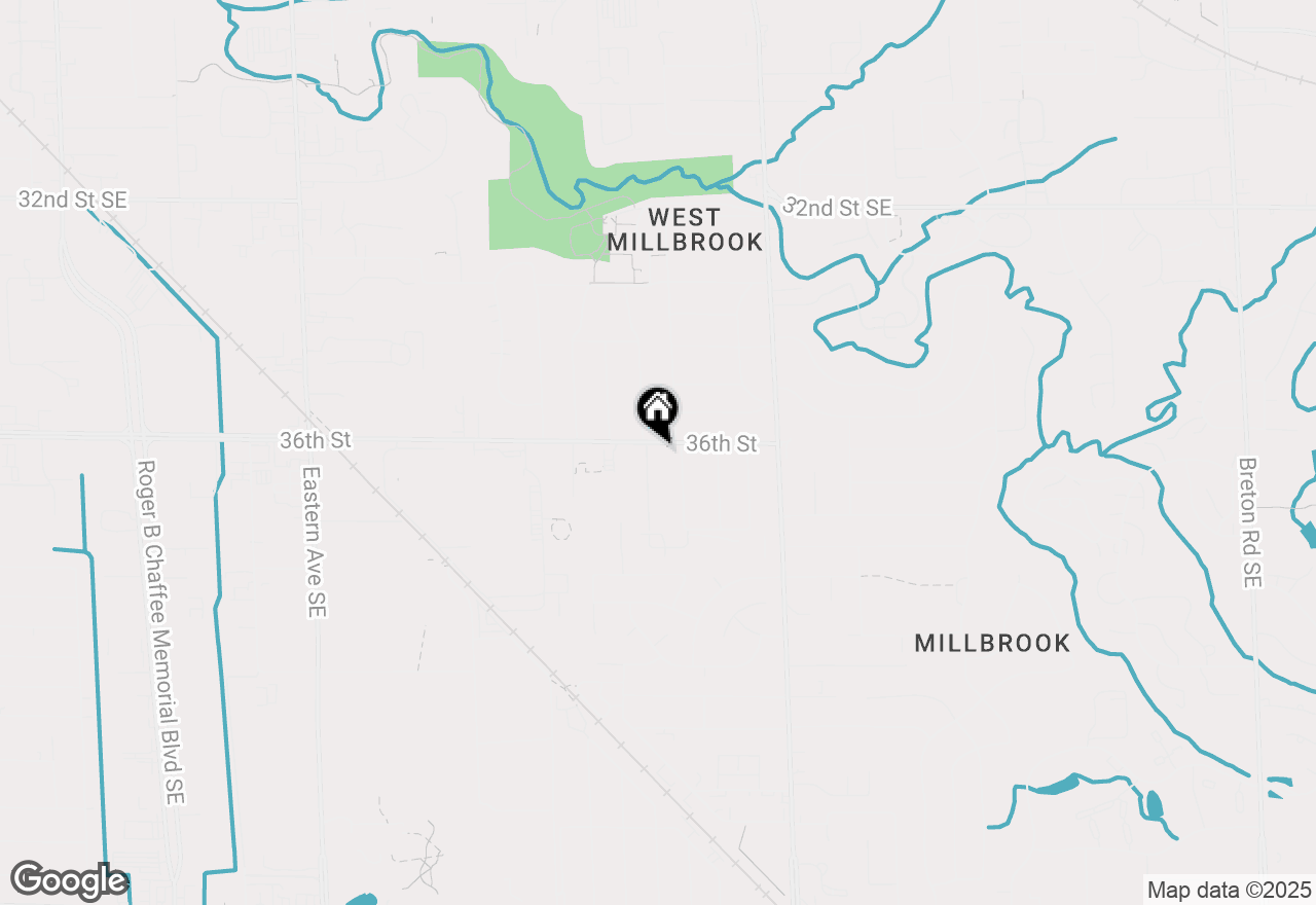 Map of 1370 36th Street Se, Grand Rapids, MI 49508