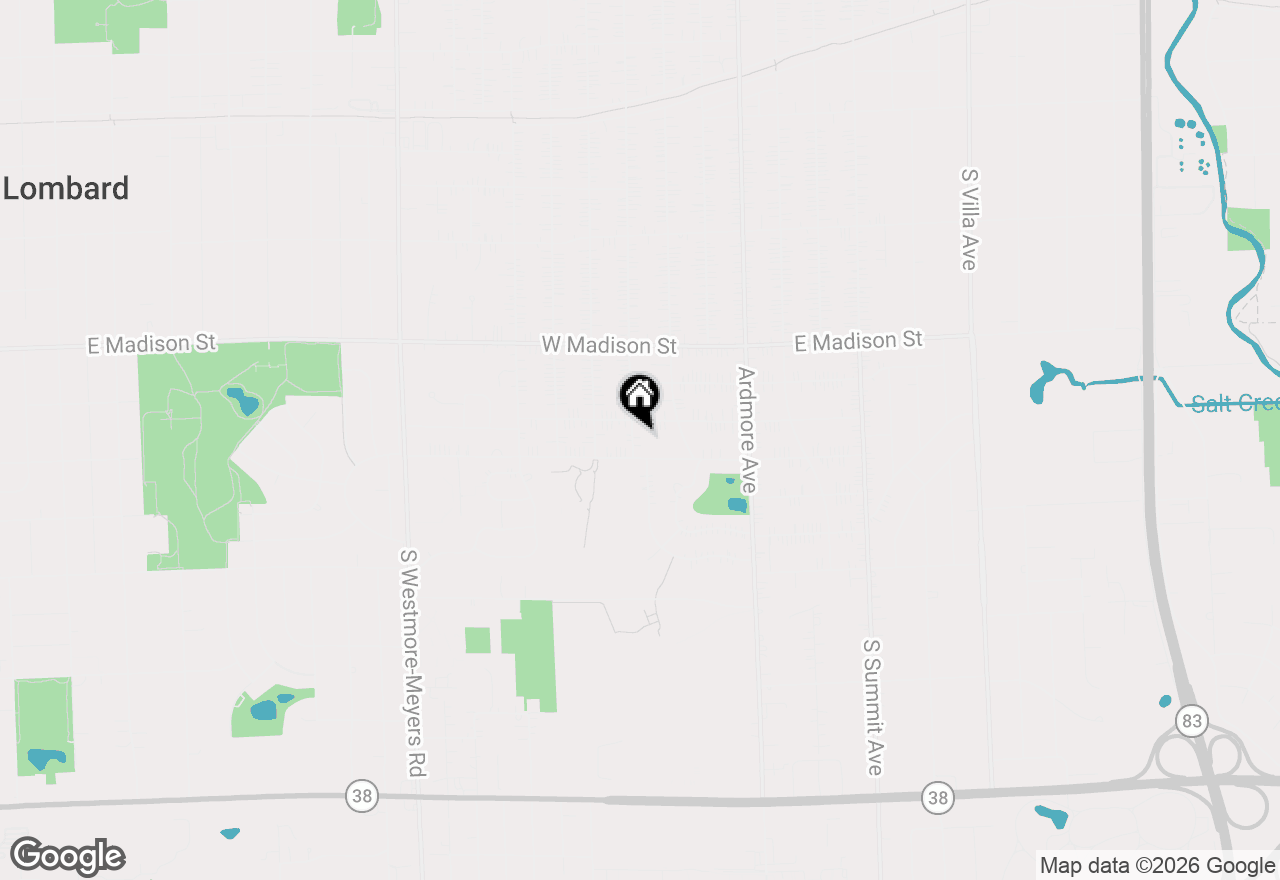 Map of 931 S Harvard Avenue, Villa Park, IL 60181