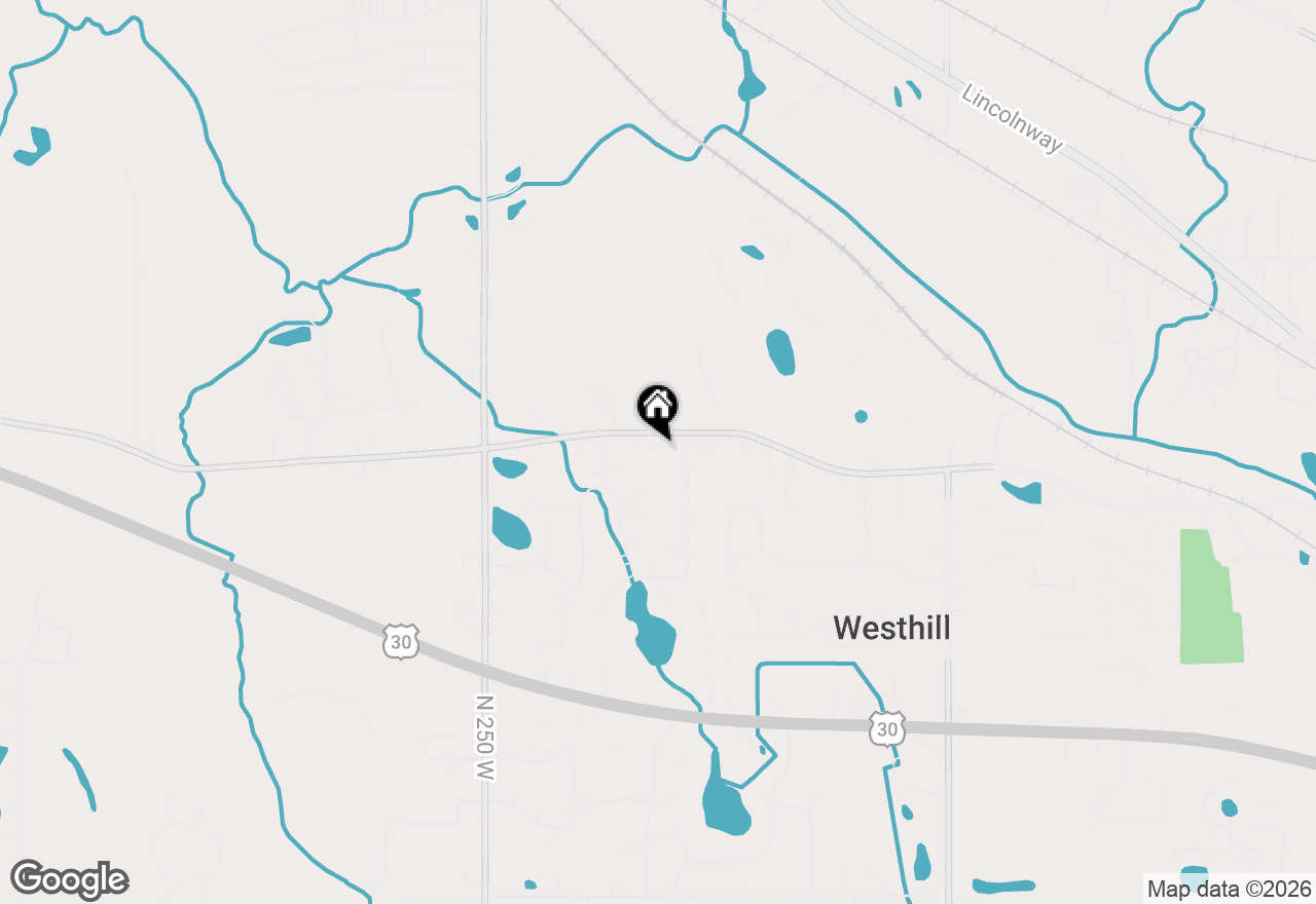 Map of 214 W Joliet Road, Valparaiso, IN 46385