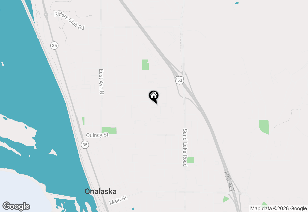 Map of 912 Northern Sands Pl, Onalaska, WI 54650