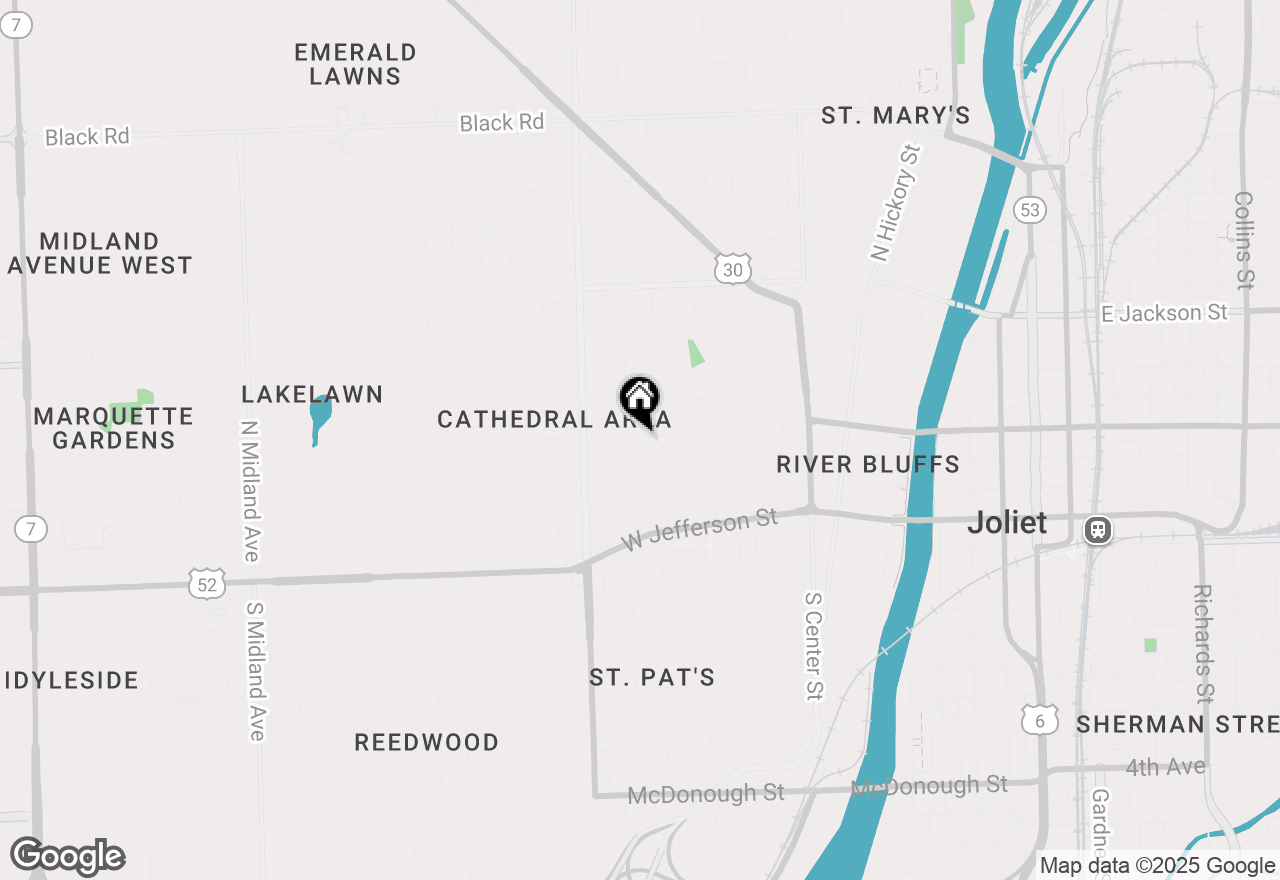 Map of 255 Wilcox Street #106, Joliet, IL 60435
