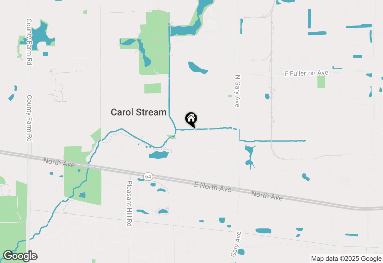 Map of 269 Thunderbird Trail, Carol Stream, IL 60188