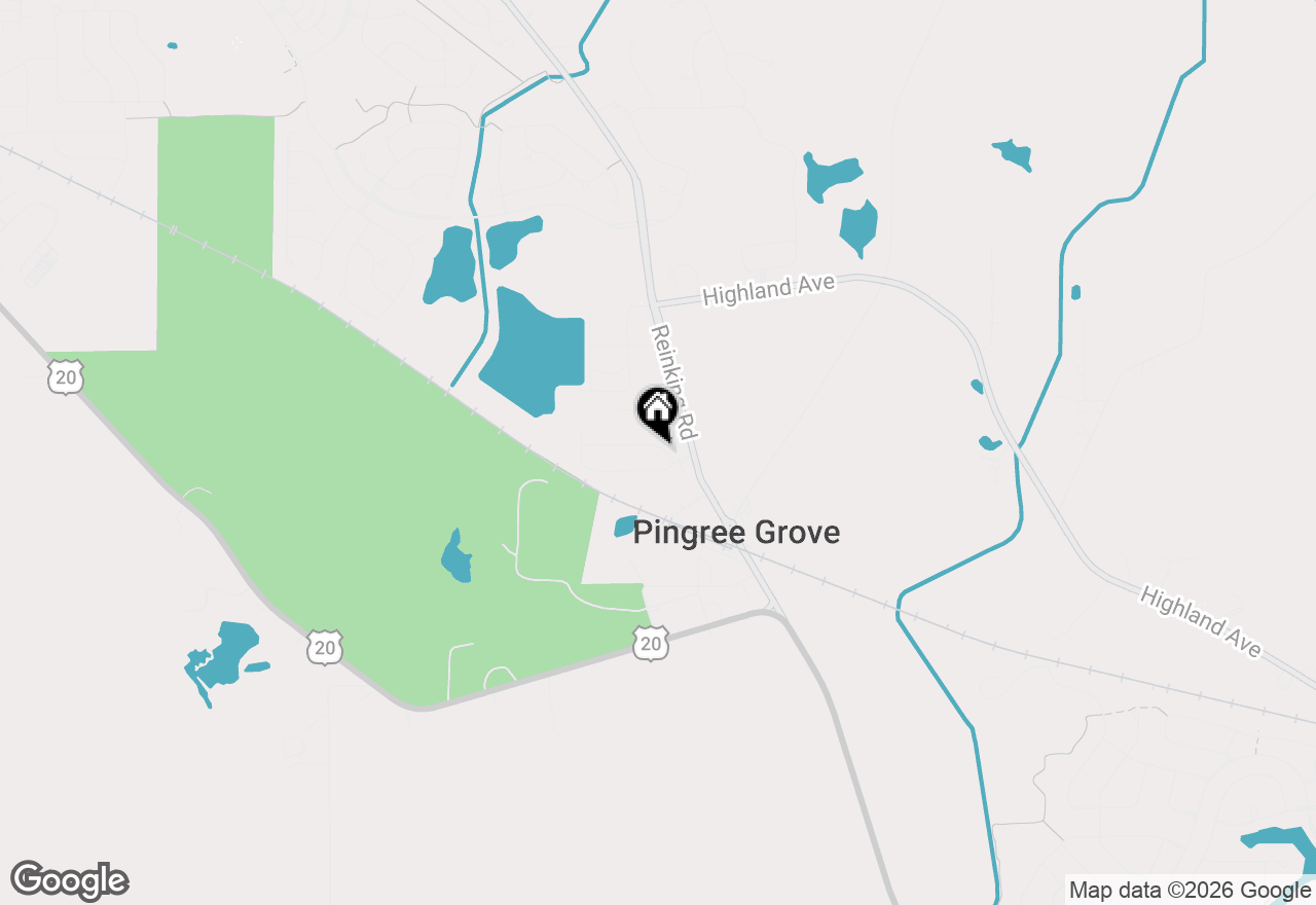 Map of 171 Maryland Lane, Pingree Grove, IL 60140