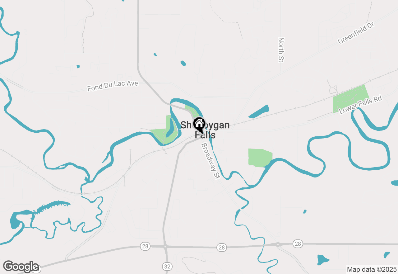 Map of 513 Broadway St, Sheboygan Falls, WI 53085