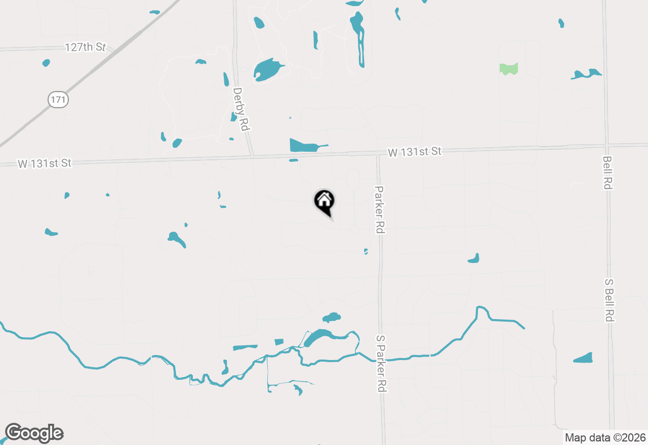 Map of 13836 Amelia Drive, Lemont, IL 60439