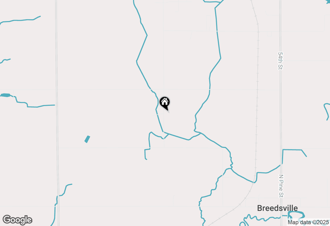 Map of 16801 56th Street, Grand Junction, MI 49056