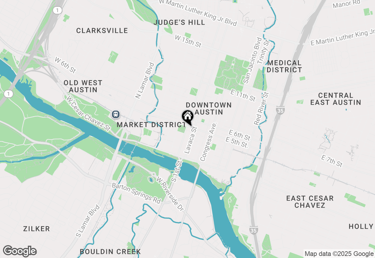 Map of 311 W 5th St #605, Austin, TX 78701