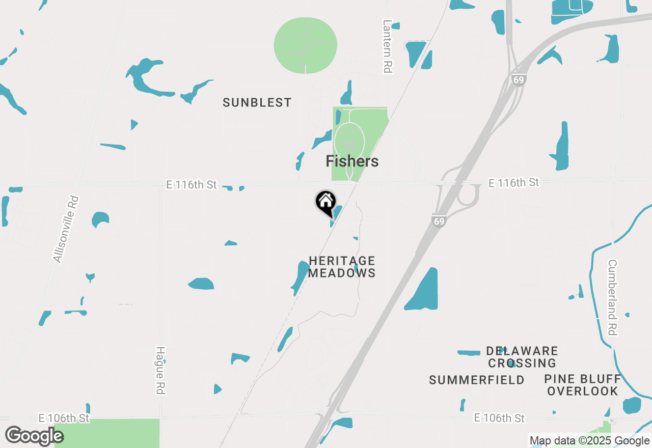 Map of 11471 Enclave Boulevard, Fishers, IN 46038