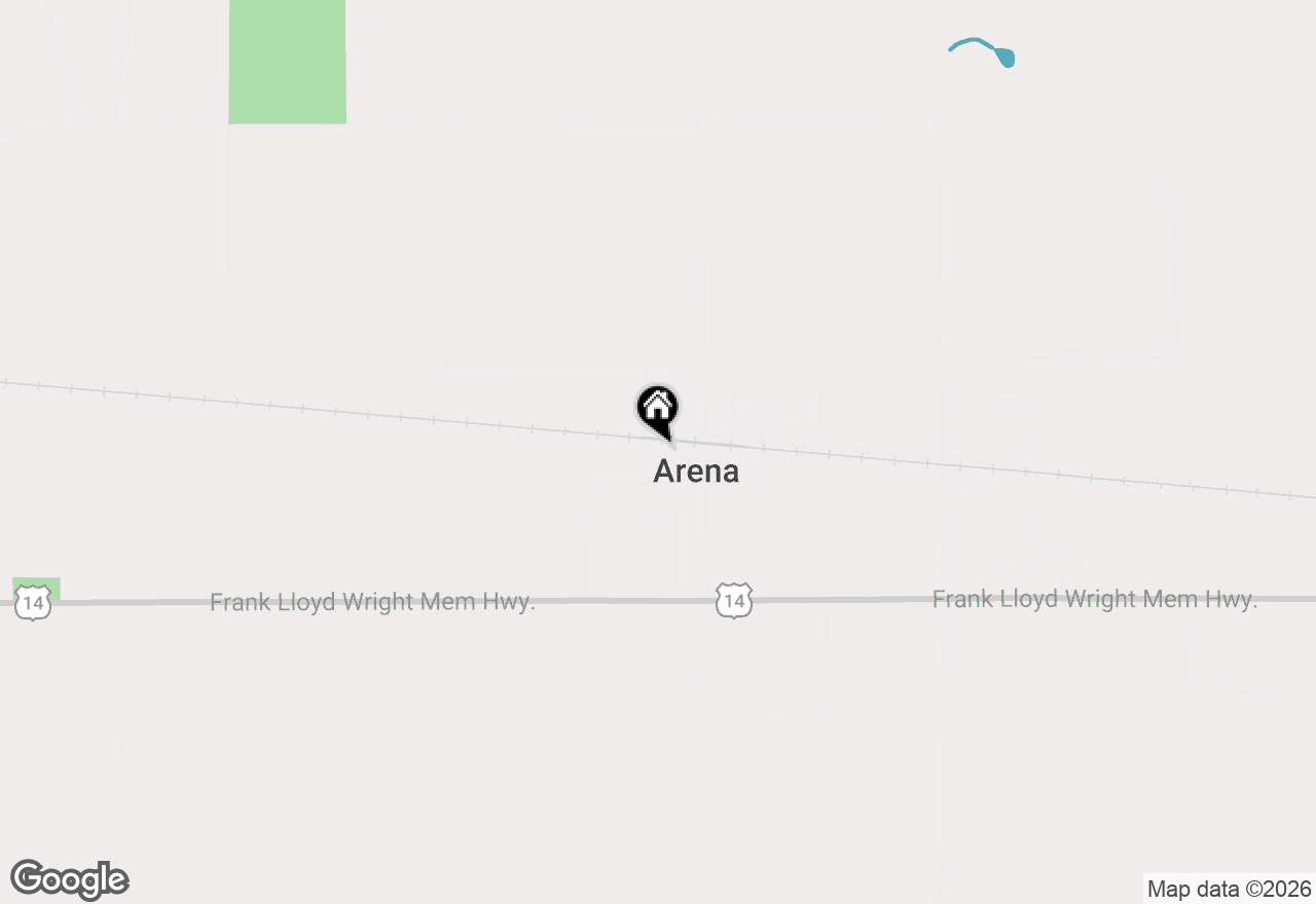 Map of 716 High Street, Arena, WI 53503