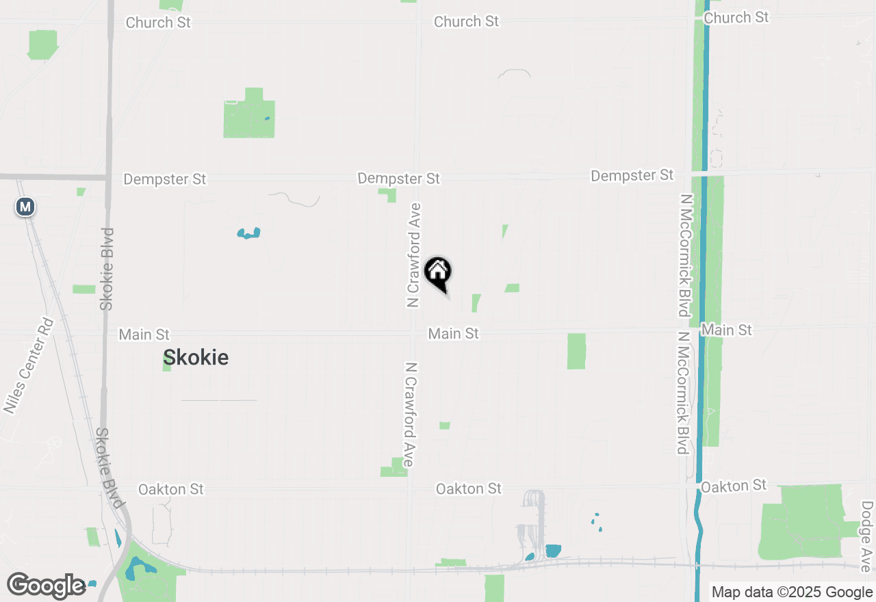 Map of 8451 Harding Avenue, Skokie, IL 60076