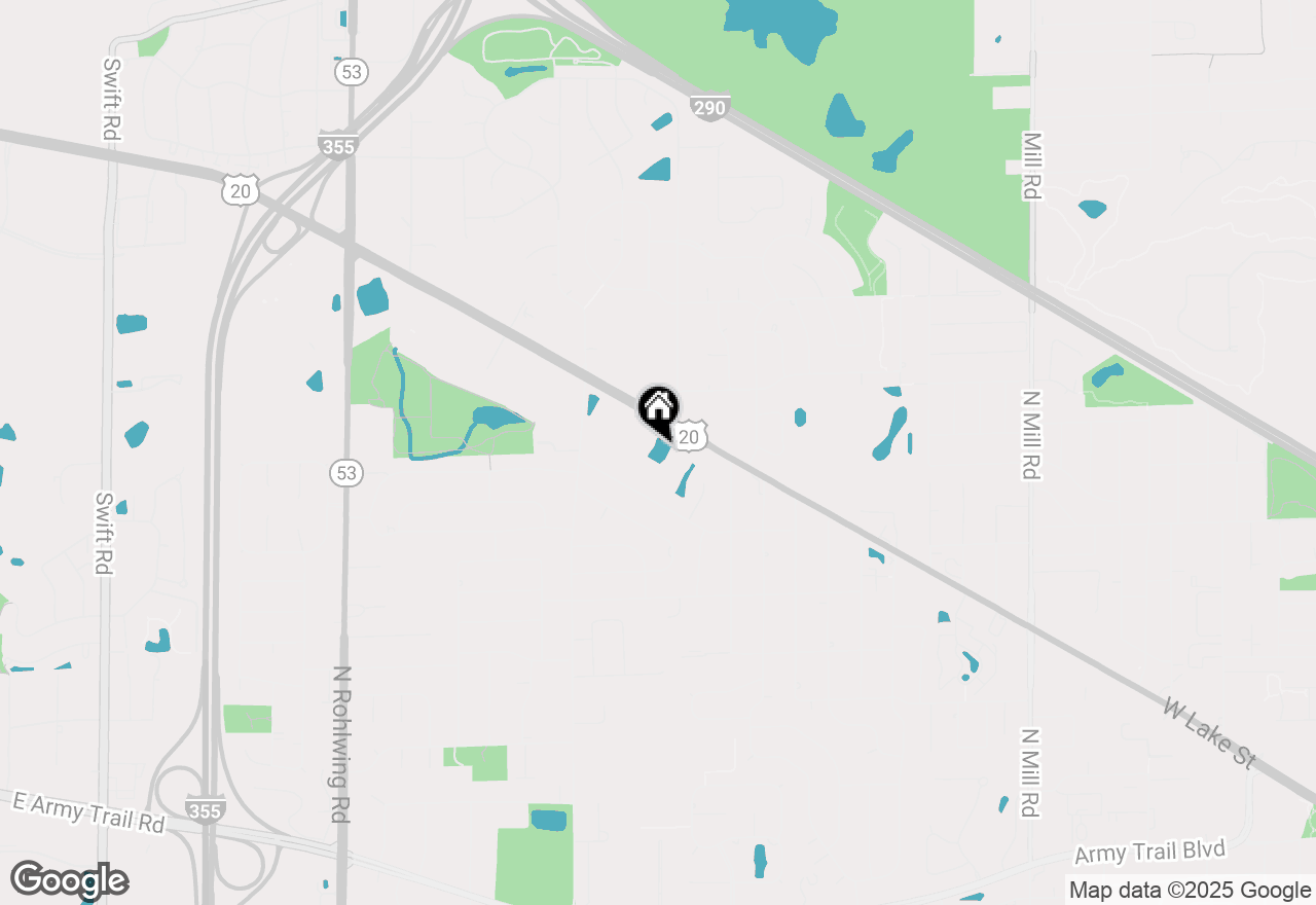 Map of 1315 W Lake Street #306, Addison, IL 60101