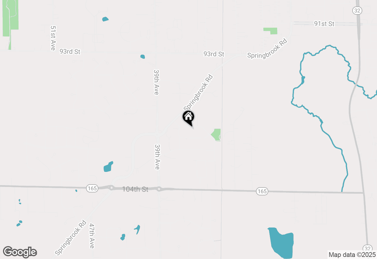 Map of 3505 98th Pl, Pleasant Prairie, WI 53158