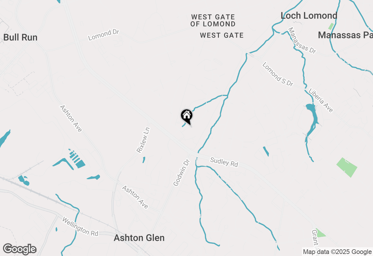 Map of 8474 Craggan Lane, Manassas, VA 20109