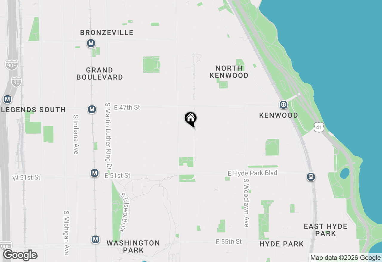 Map of 4818 S Drexel Boulevard #A, Chicago, IL 60615