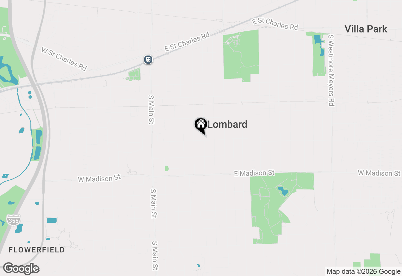 Map of 248 E Washington Boulevard, Lombard, IL 60148