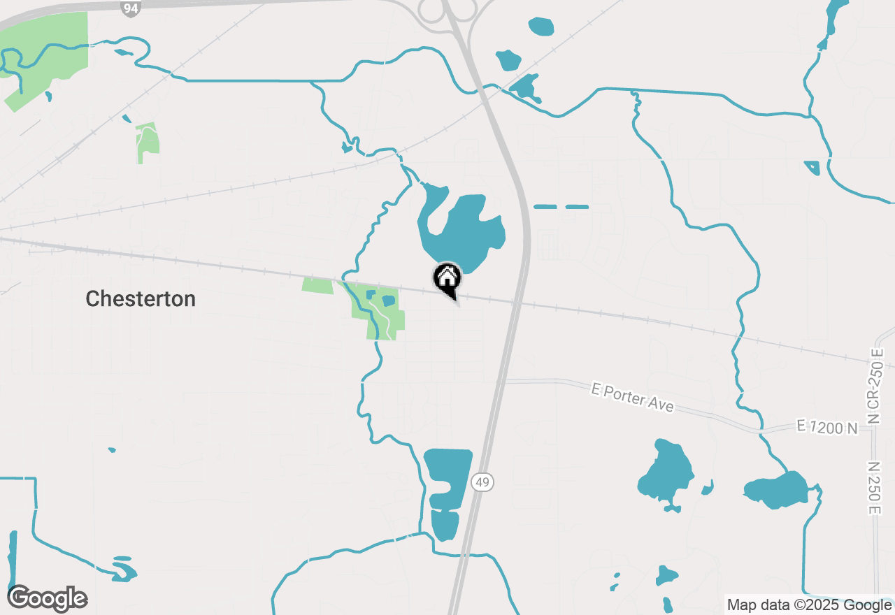 Map of 122-126 Jeffrey Street, Chesterton, IN 46304