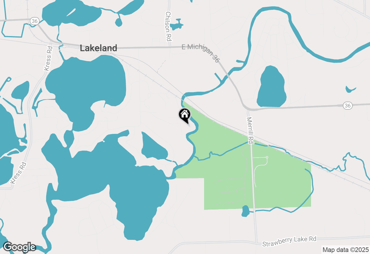 Map of 10082 Beechwood Drive, Pinckney, MI 48169