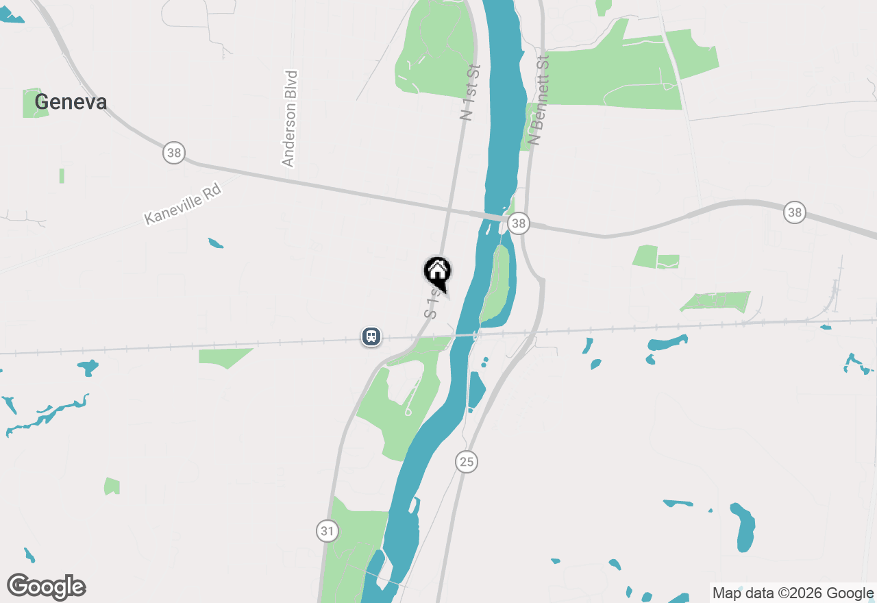 Map of 401 S 1st Street, Geneva, IL 60134