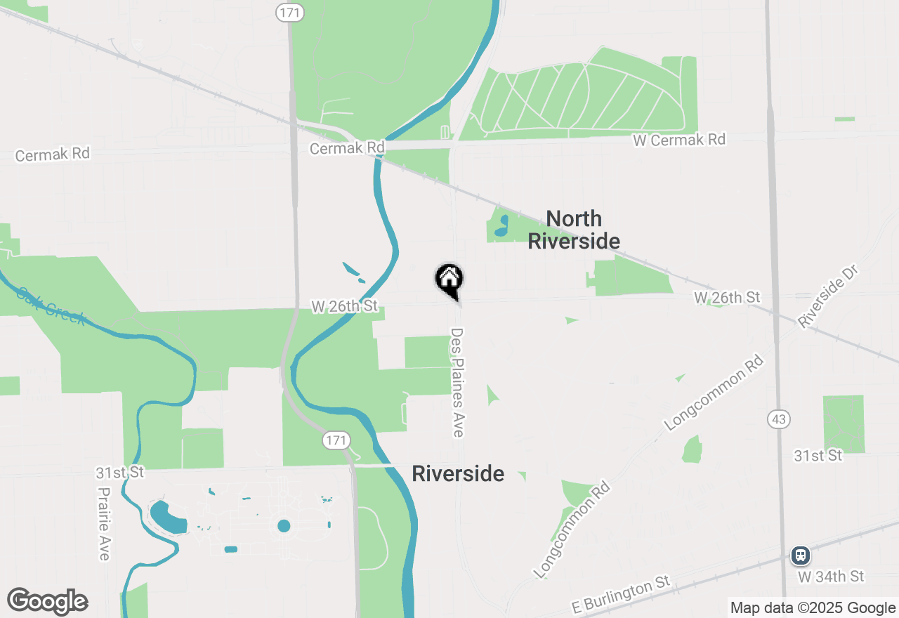 Map of 2600 Des Plaines Avenue, North Riverside, IL 60546