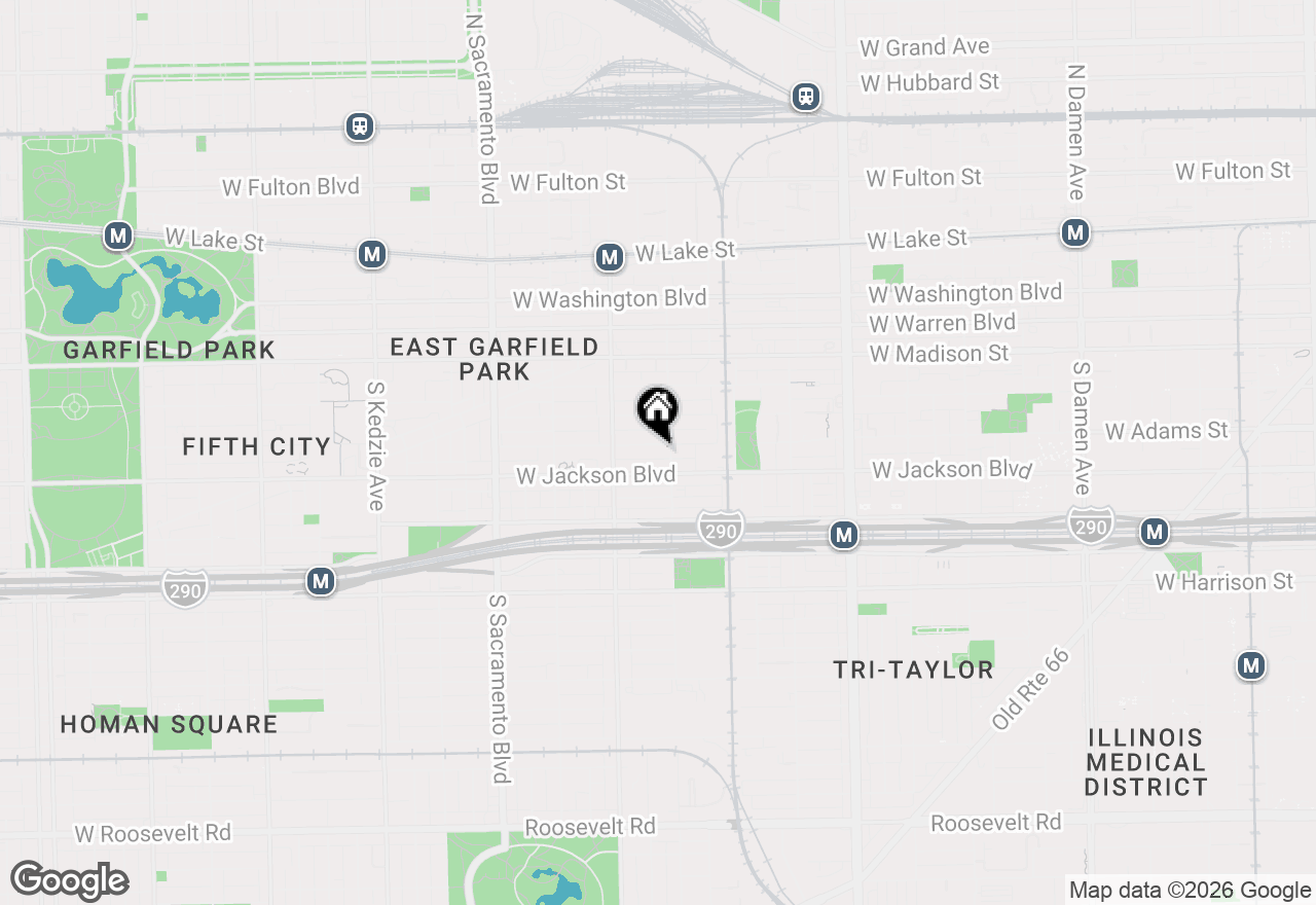 Map of 2711 W Adams Street, Chicago, IL 60612