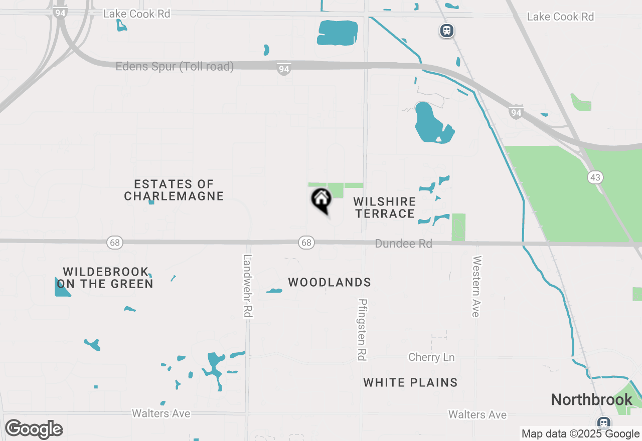 Map of 714 Helen Drive, Northbrook, IL 60062