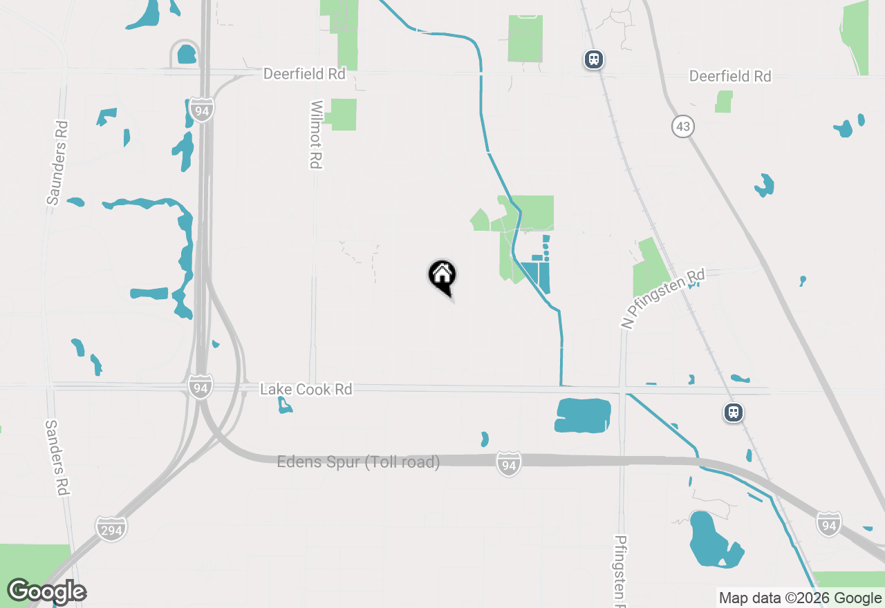 Map of 1246 Laurel Avenue, Deerfield, IL 60015