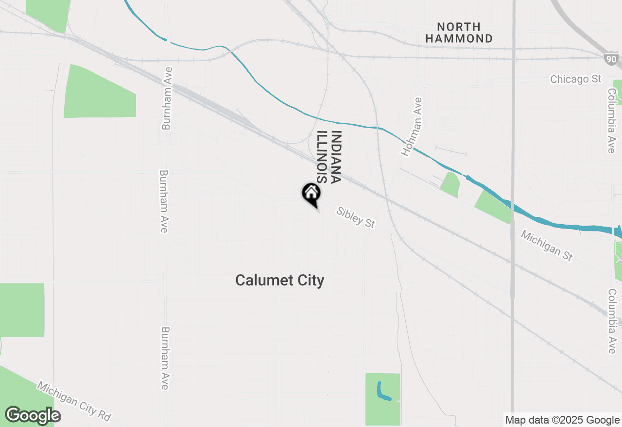 Map of 554 Douglas Avenue, Calumet City, IL 60409