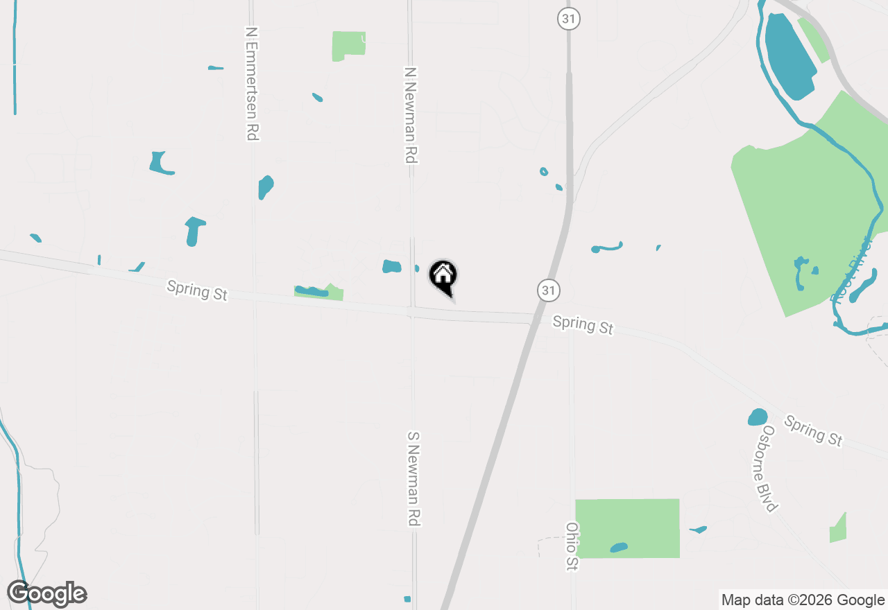 Map of LT0 Spring St, Mount Pleasant, WI 53406