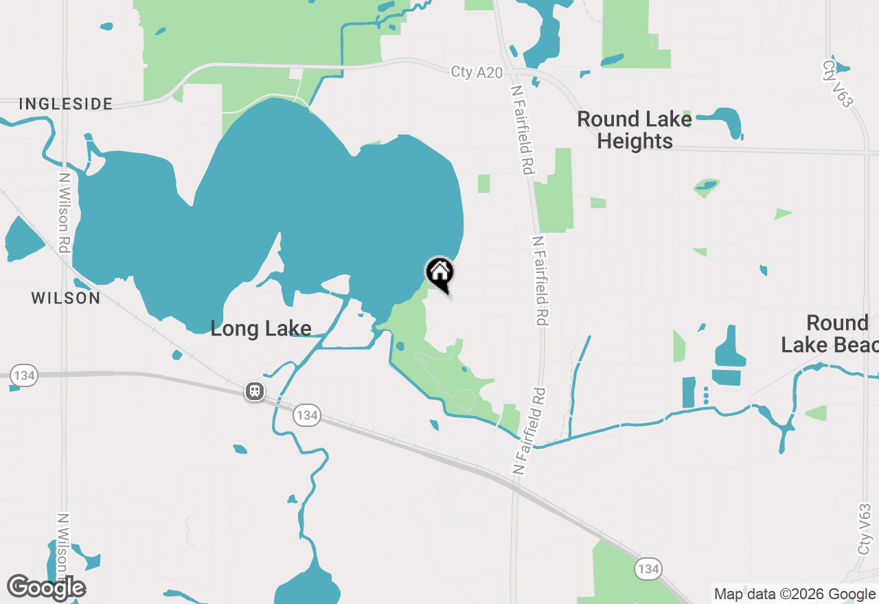 Map of 24741 W Passavant Avenue, Round Lake, IL 60073