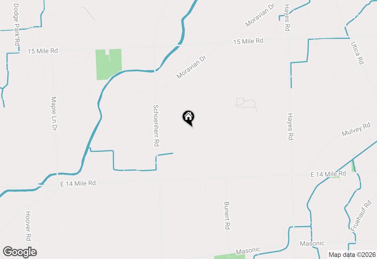 Map of 33732 Stonewood Drive, Sterling Heights, MI 48312