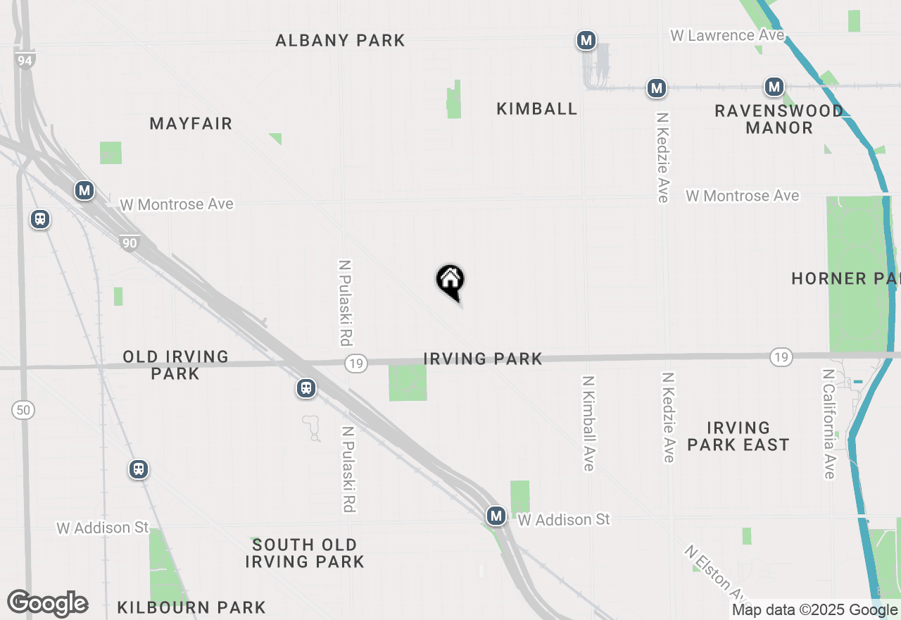 Map of 4115 N Ridgeway Avenue, Chicago, IL 60618