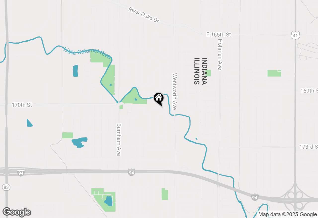 Map of 3455 E 170th Street, Lansing, IL 60438
