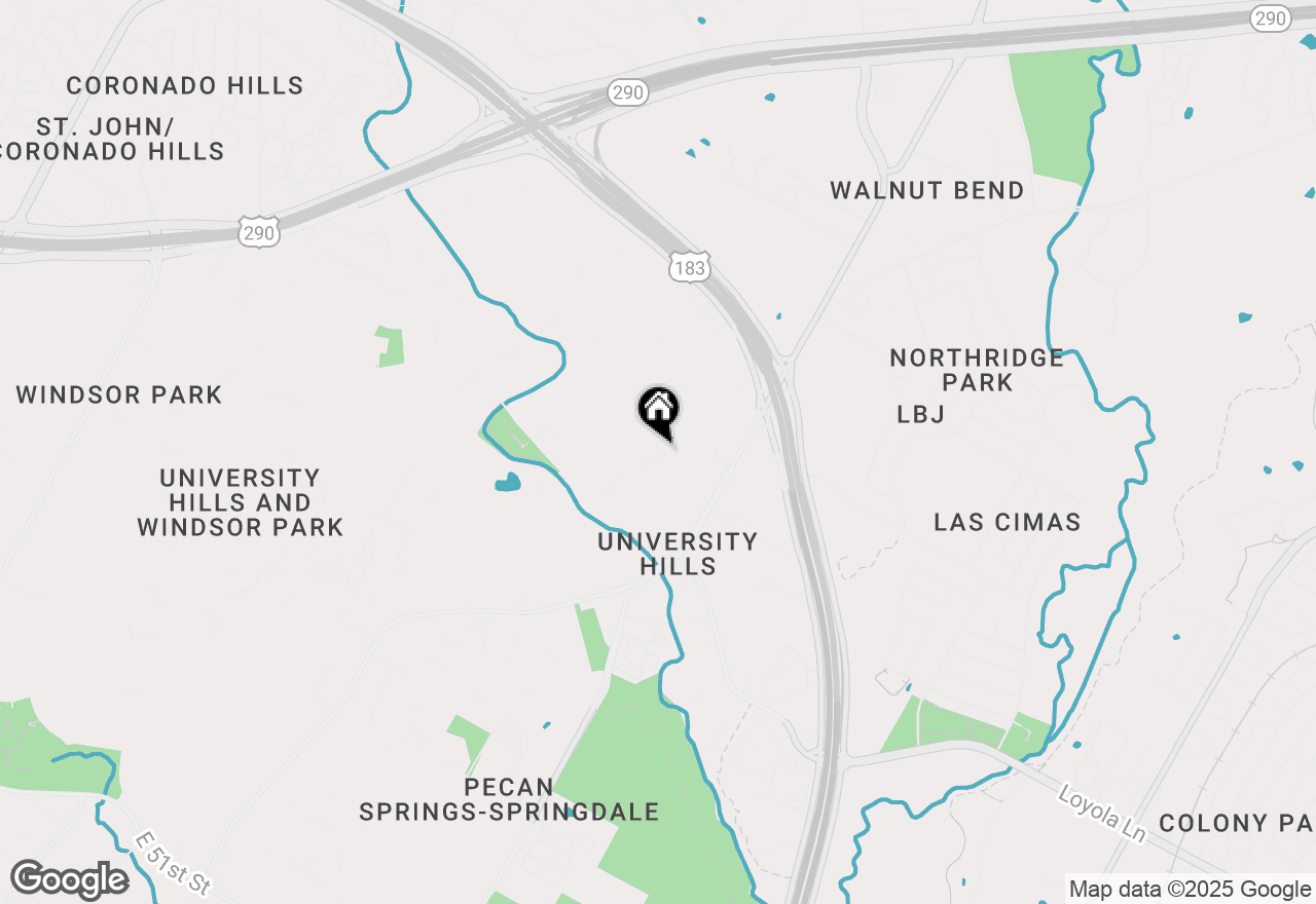 Map of 6806 Syracuse Cv, Austin, TX 78723