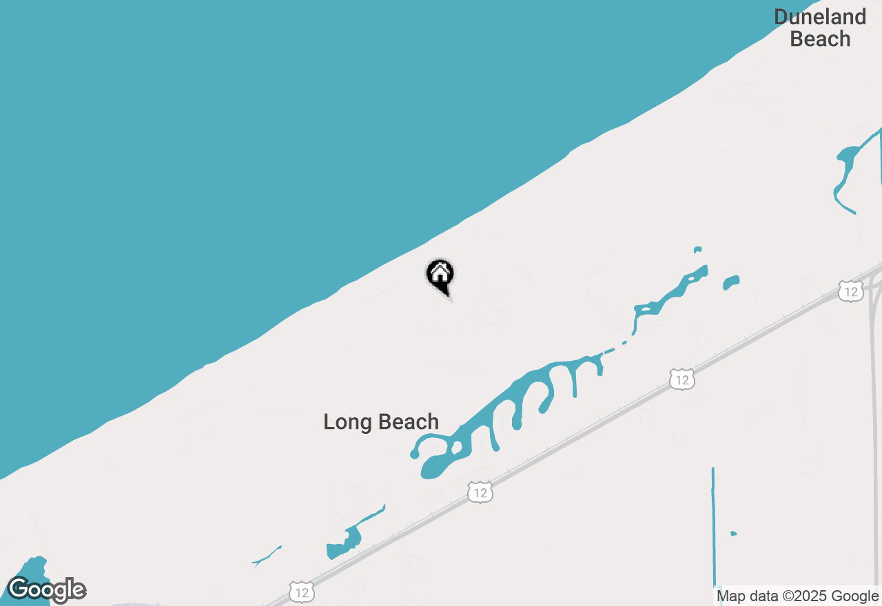 Map of 2301 Oakenwald Drive, Long Beach, IN 46360