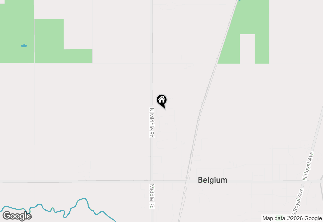 Map of 309 La Roche Ln, Belgium, WI 53004