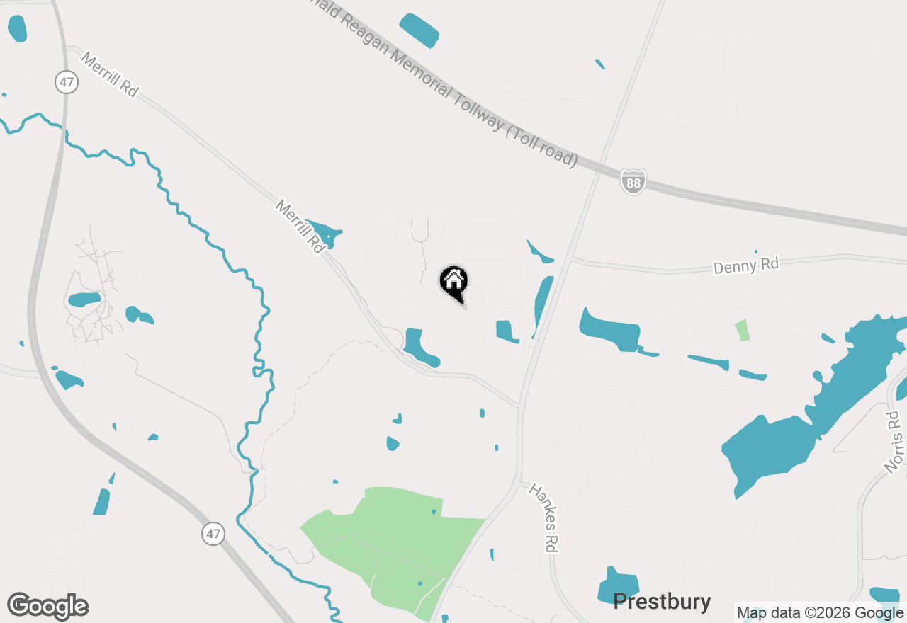 Map of 600 Willow Street, Sugar Grove, IL 60554