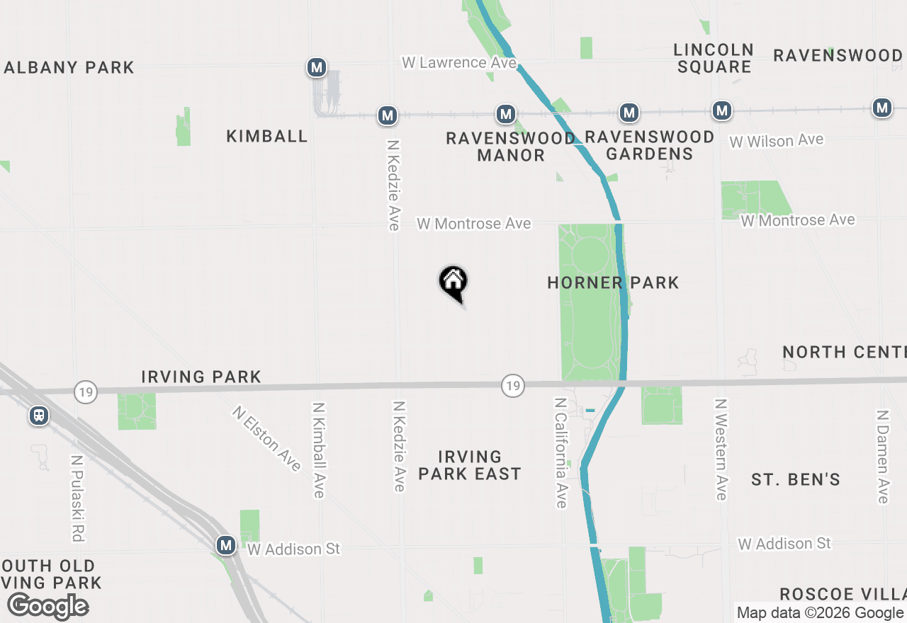 Map of 4150 N Whipple Street, Chicago, IL 60618