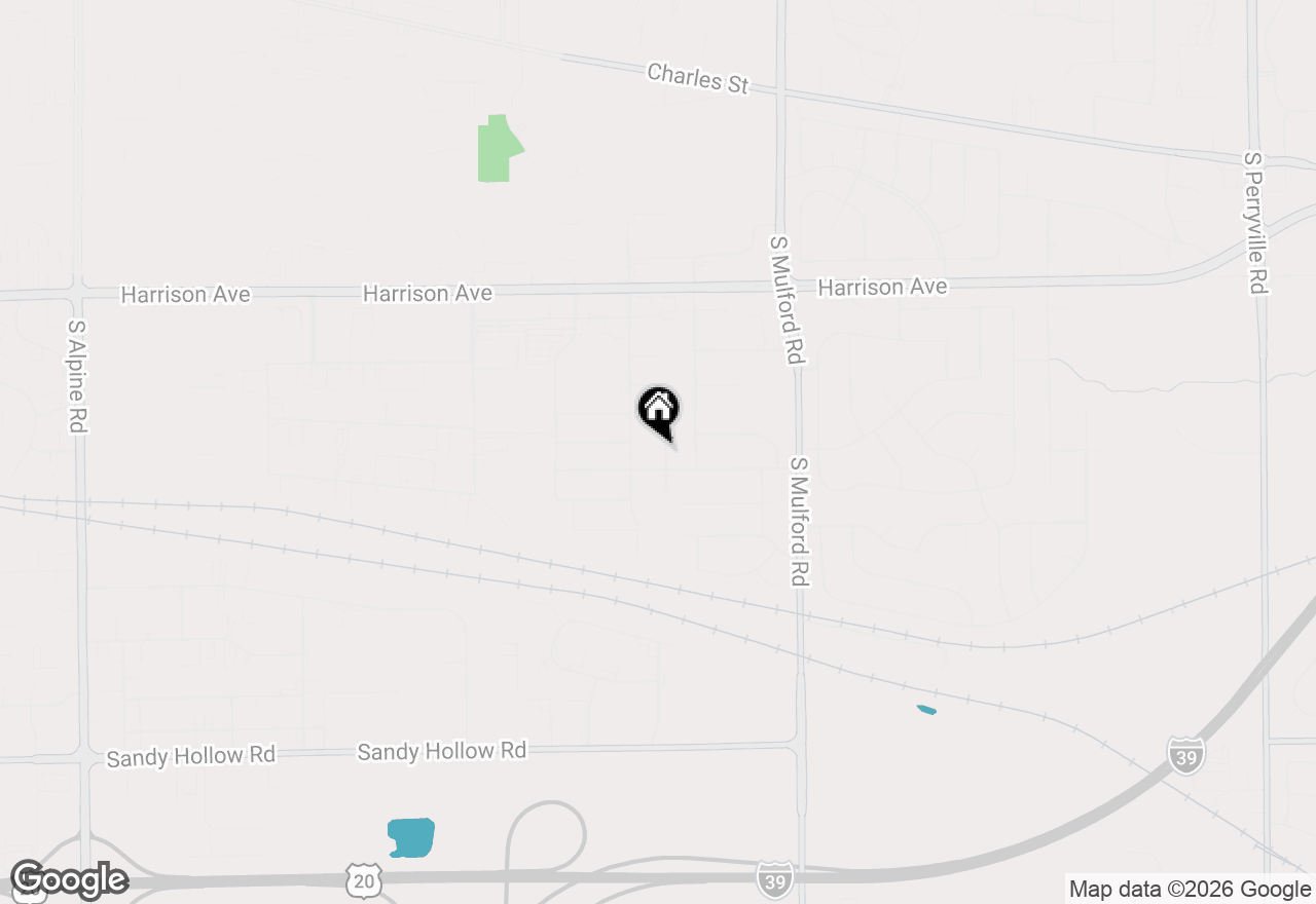 Map of 2949 Langstone Drive, Rockford, IL 61109