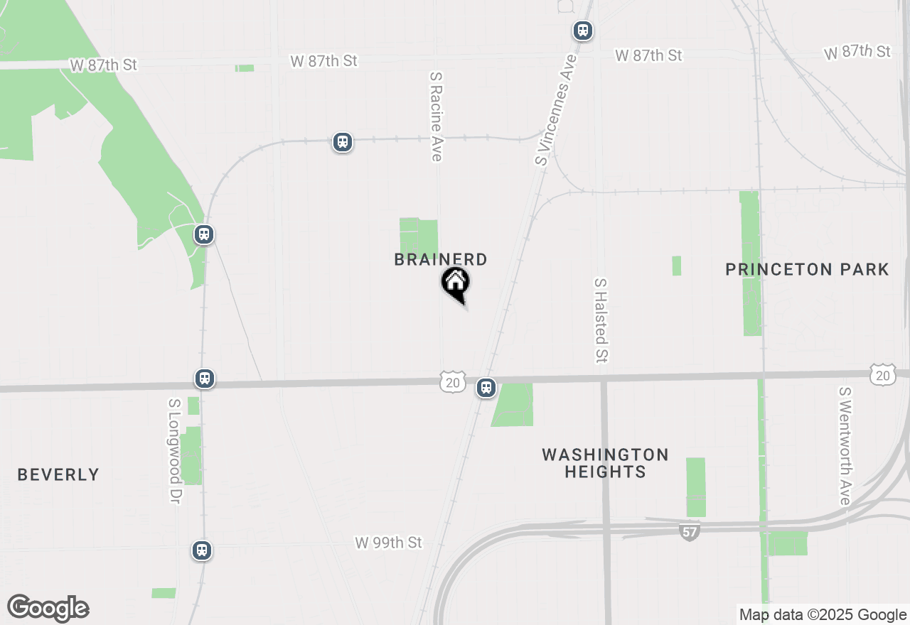 Map of 9316 S May Street, Chicago, IL 60620