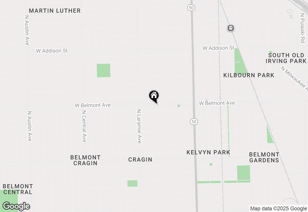 Map of 3157 N Leclaire Avenue #1F, Chicago, IL 60641