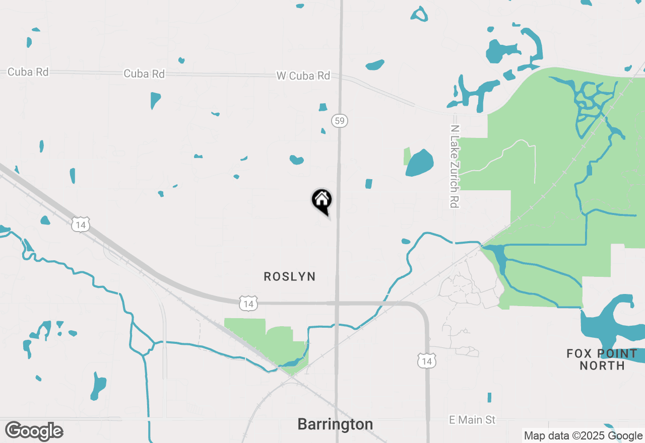 Map of 897 Hampstead Court, Barrington, IL 60010