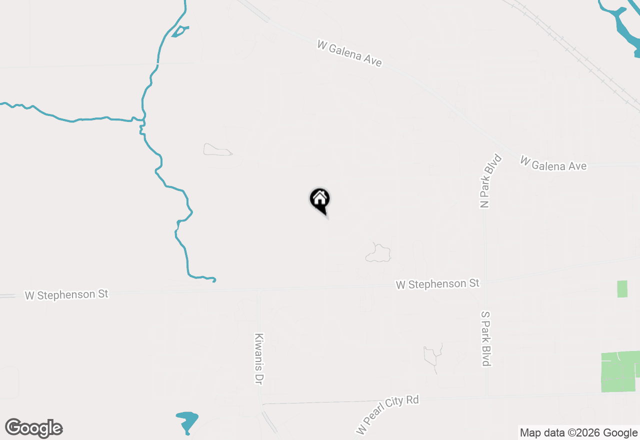 Map of 240 Park Crest Drive, Freeport, IL 61032