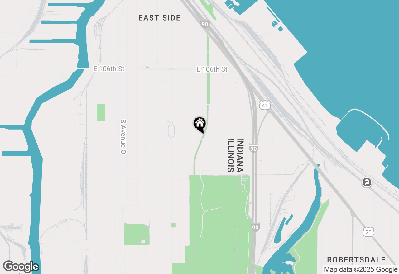 Map of 10952 S Avenue E, Chicago, IL 60617