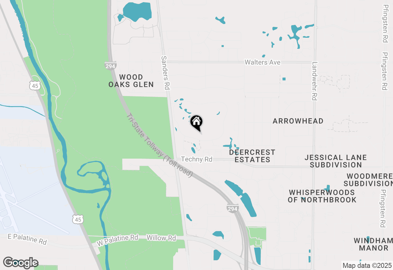 Map of 3900 Mission Hills Road #202, Northbrook, IL 60062