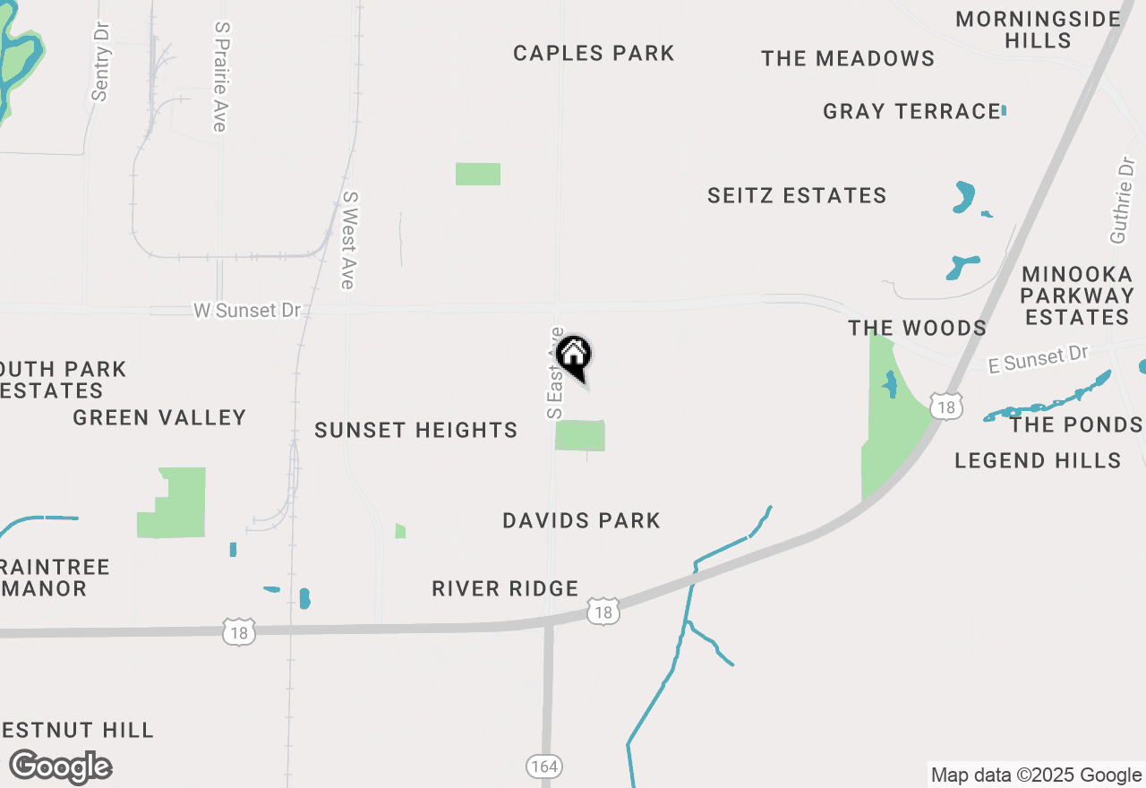 Map of 1522 Big Bend Rd #A, Waukesha, WI 53189