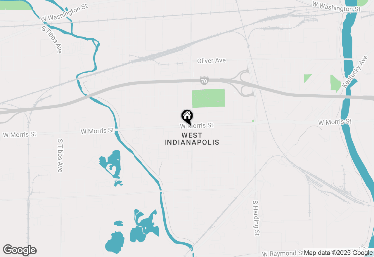 Map of 2117 W Morris Street, Indianapolis, IN 46221