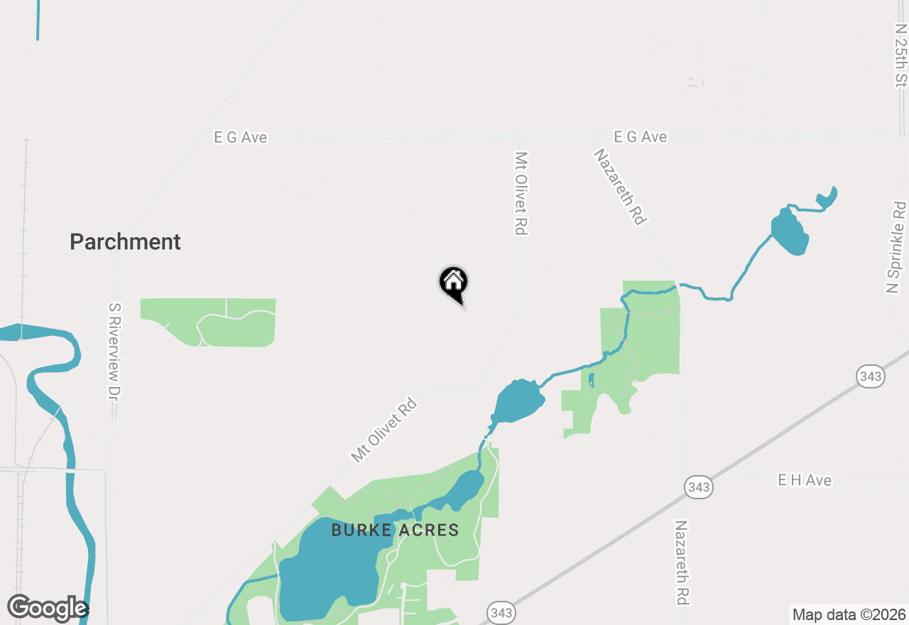 Map of 2423 Ashton Avenue, Kalamazoo, MI 49004