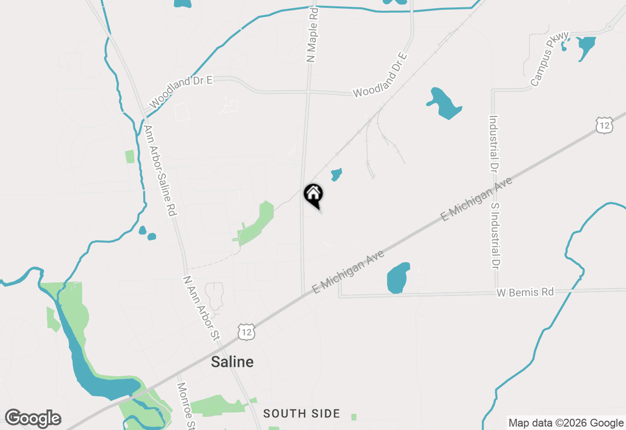 Map of 410 Maple Cove Circle #1, Saline, MI 48176