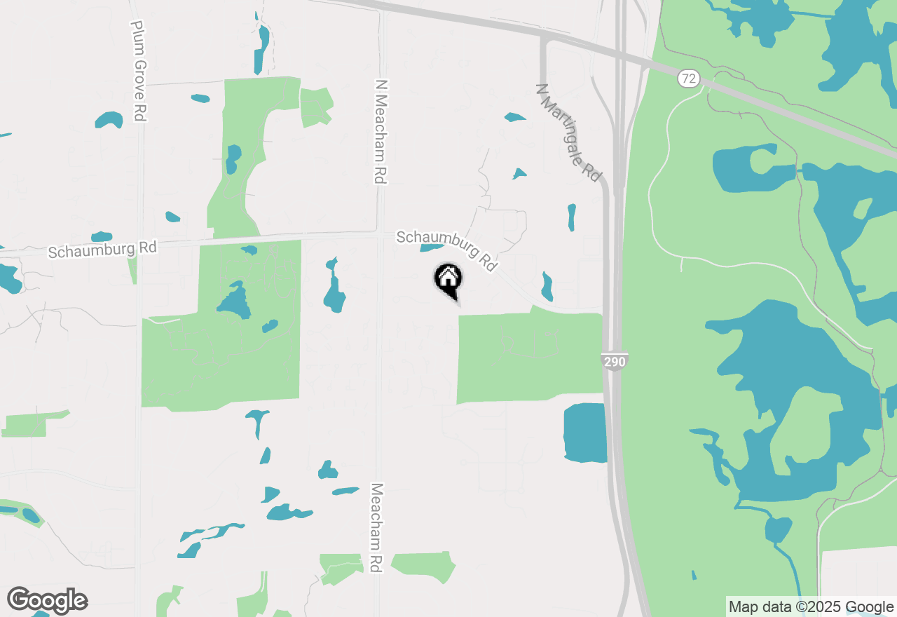 Map of 1553 Stevens Drive, Schaumburg, IL 60173