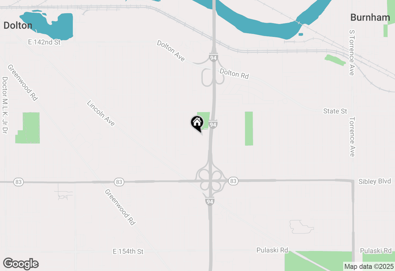 Map of 14737 Blackstone Avenue, Dolton, IL 60419